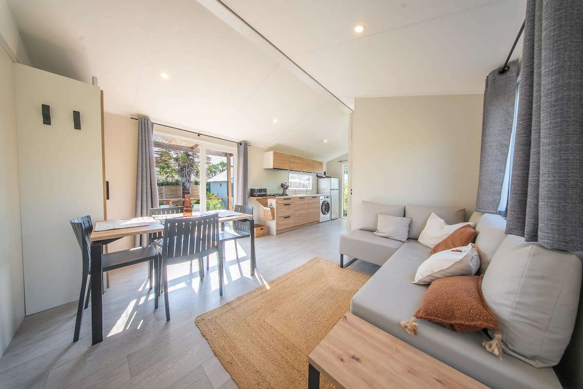 Maison Bord de mer : Mobil-home Neuf avec Jardin 