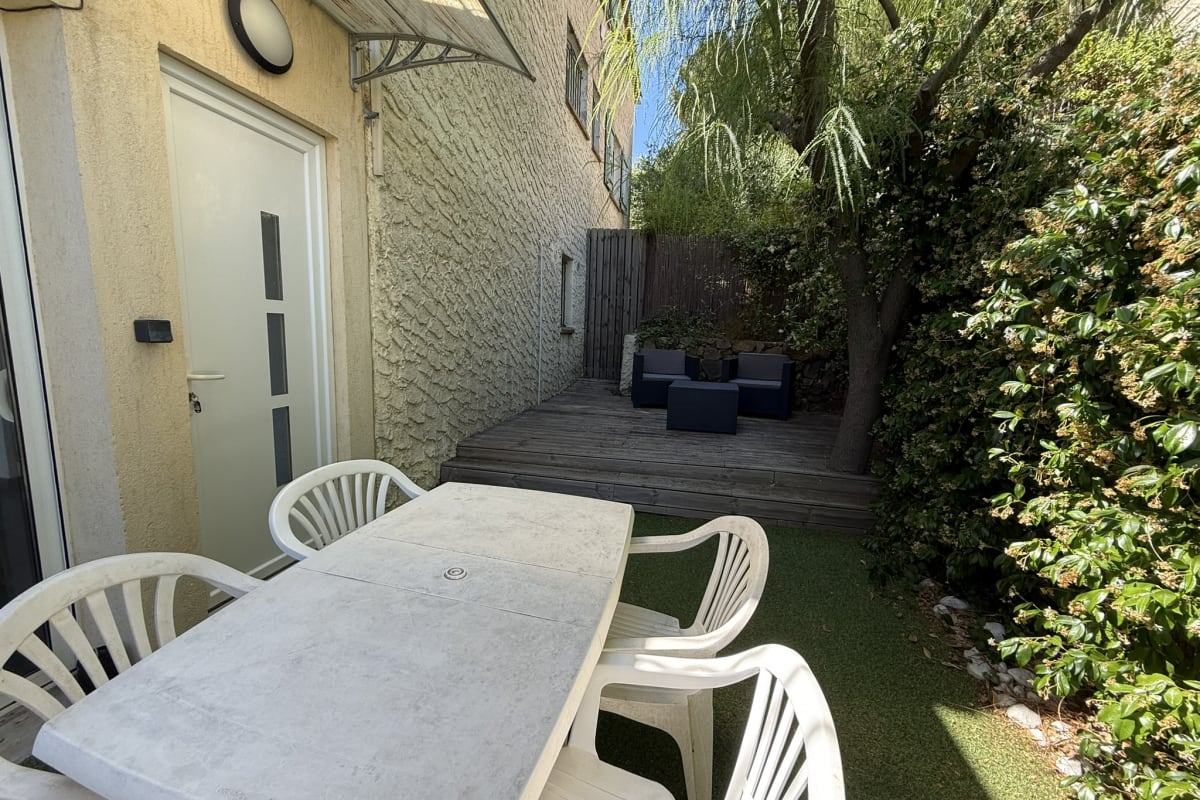 Appartement Studio cosy dans villa, climatisé, terrasse - La Garde 