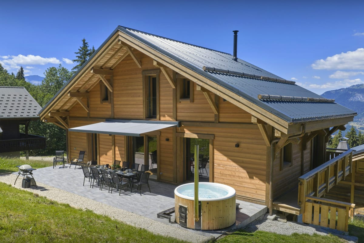 Chalet pour 11 avec sauna, bain nordique et vue imprenable - OVO Network