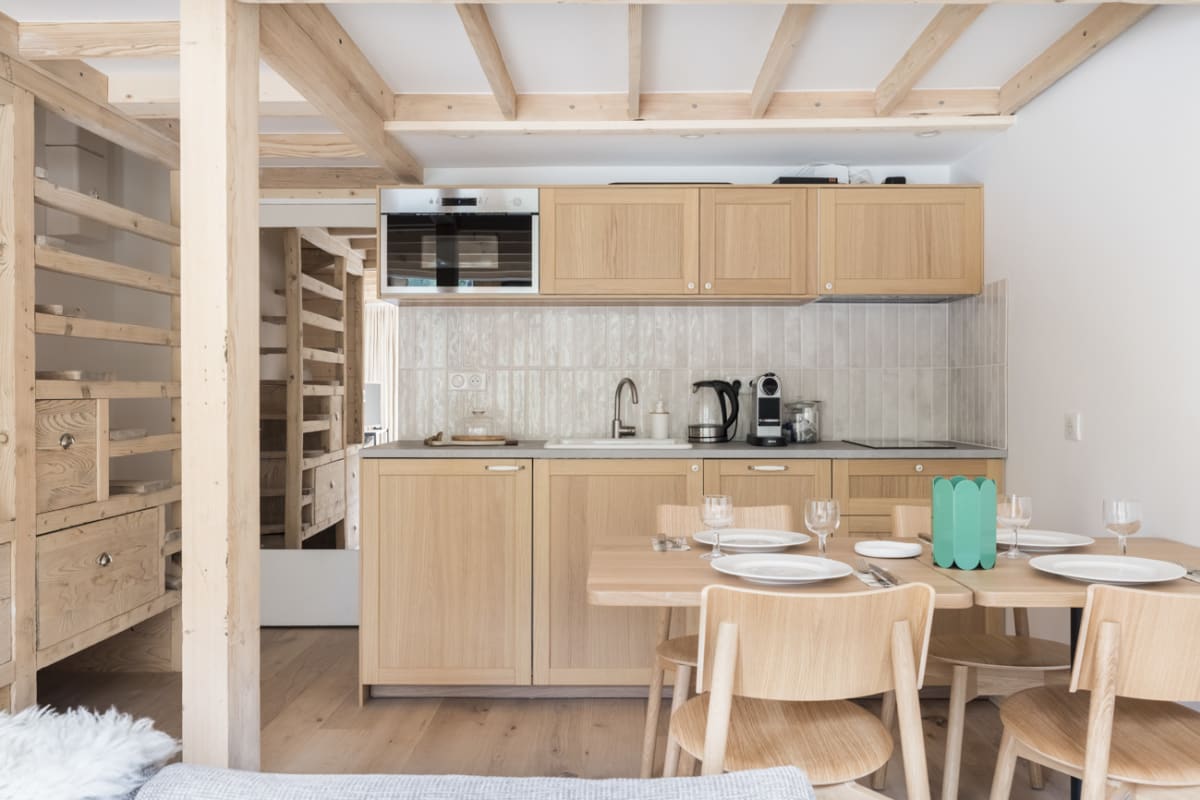  immobilier  Duplex rénové avec balcon et parking à Argentiere