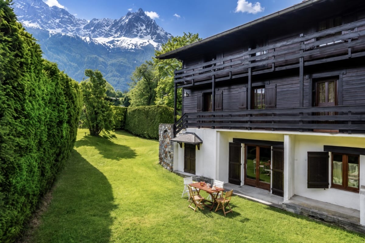 Immobilier Maison familiale avec jardin vue Mont-Blanc  