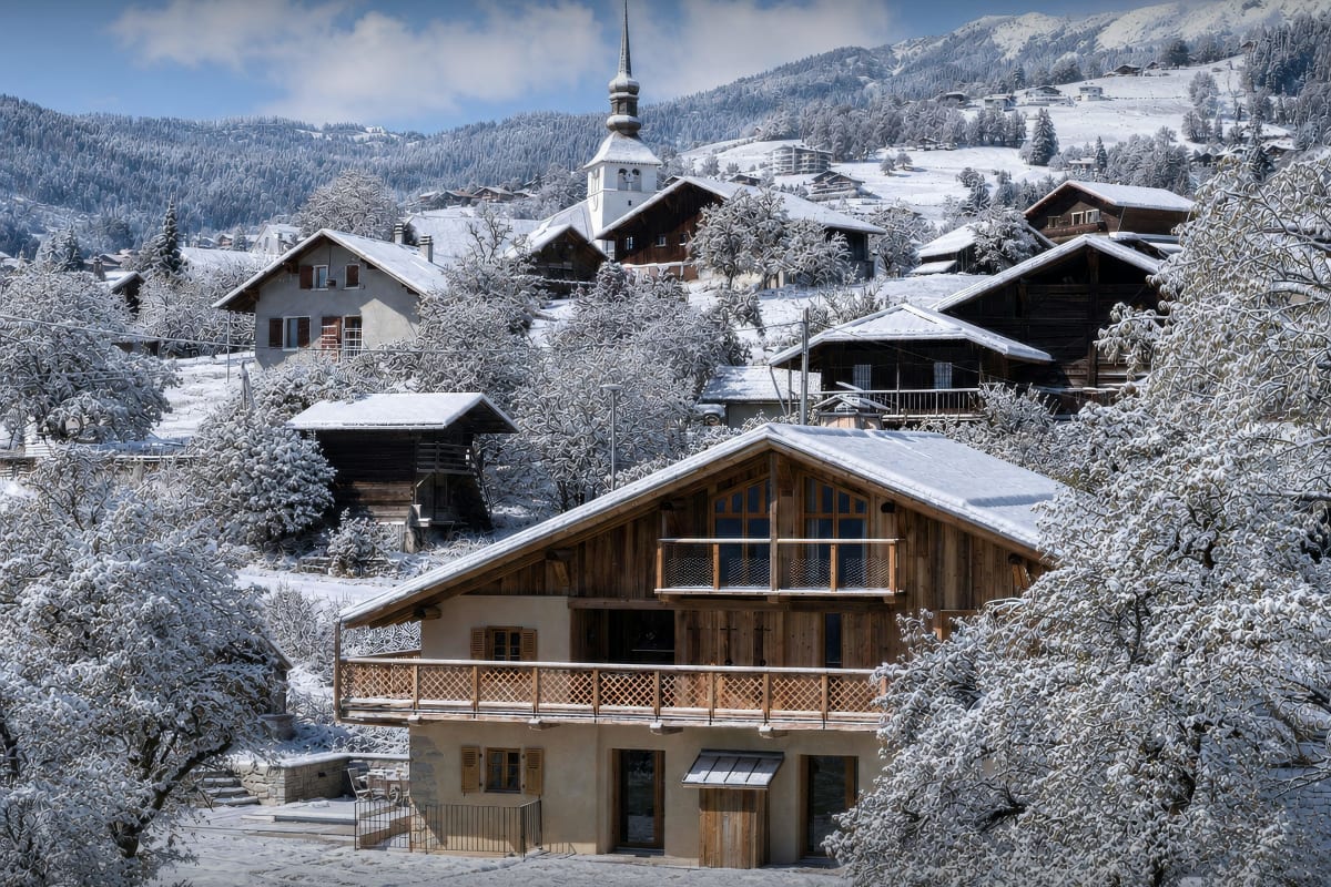  immobilier  Chalet alpin pour 11 avec sauna, jacuzzi et salle de sport - OVO Network