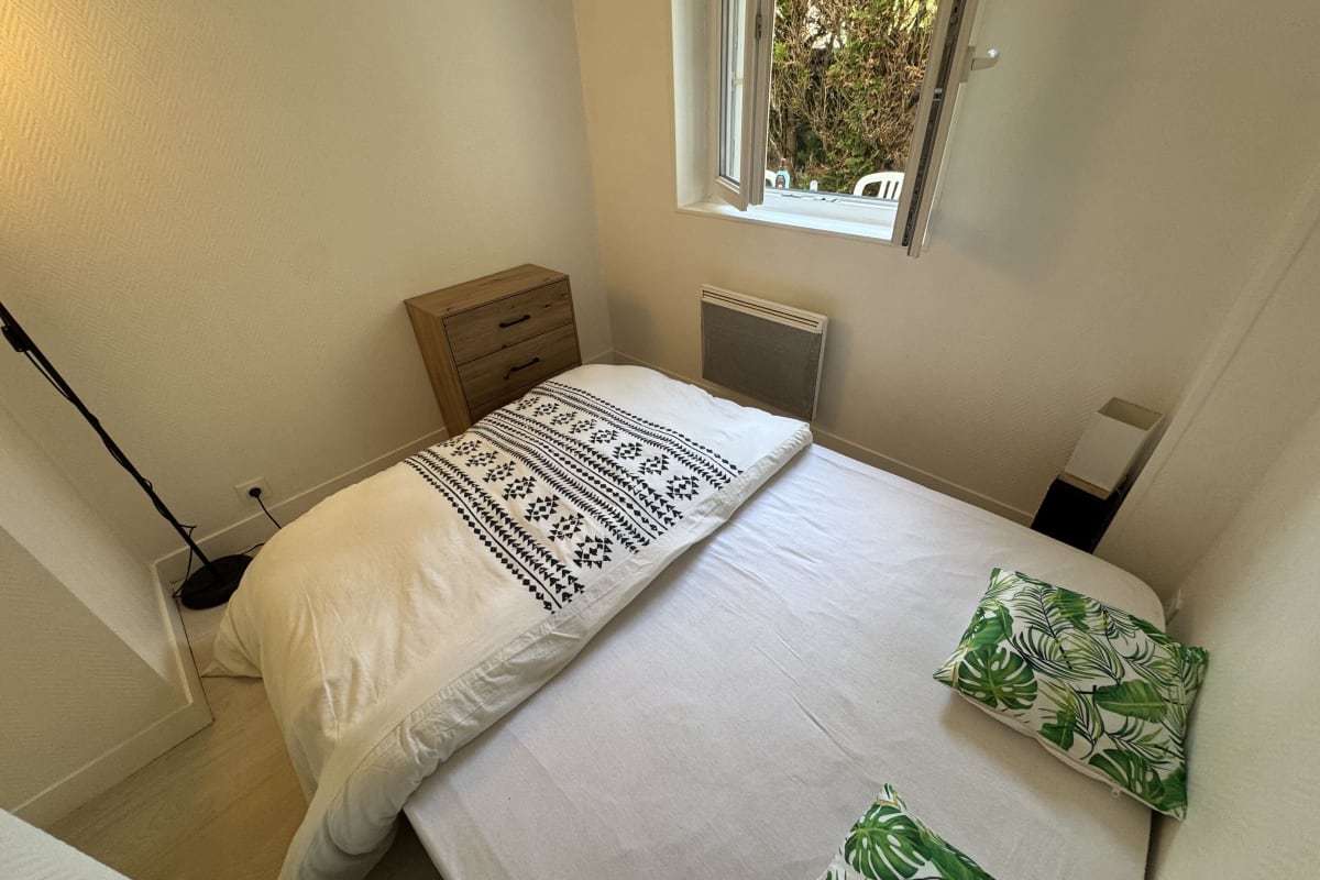  Appartement en rez-de-jardin, plage à pied 