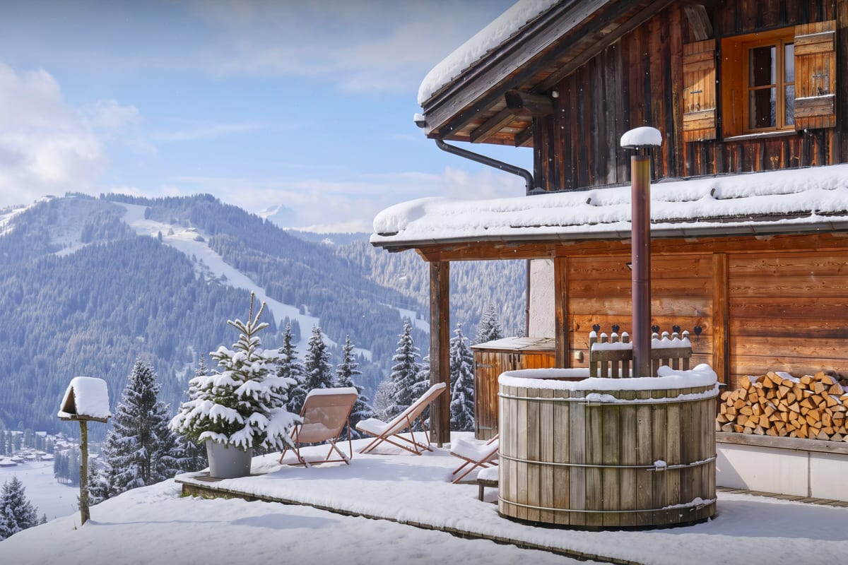 Chalet skis aux pieds pour 15 avec sauna et jacuzzi - OVO Network