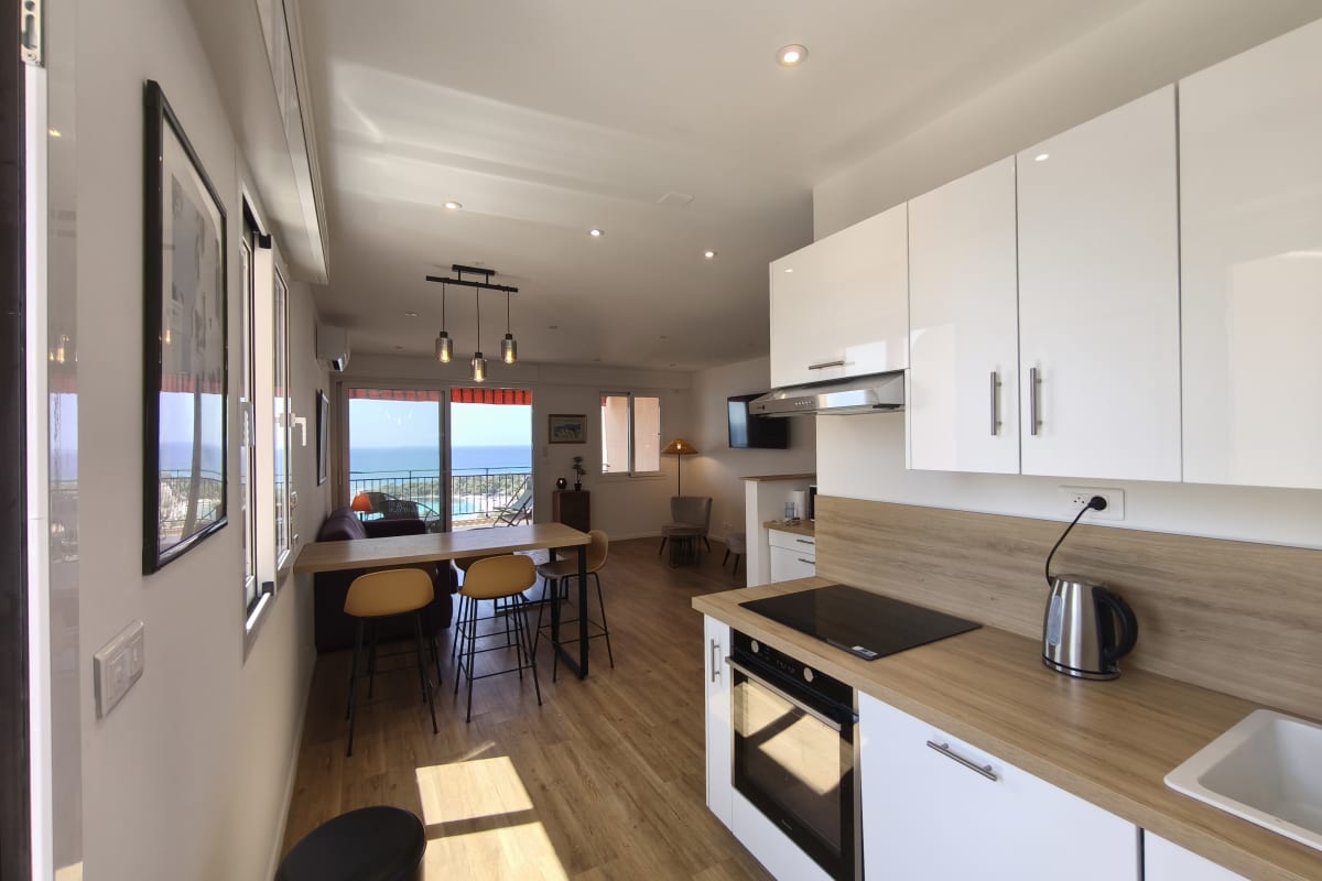 Appartement   Vue panoramique mer et Sanguinaires, terrasses