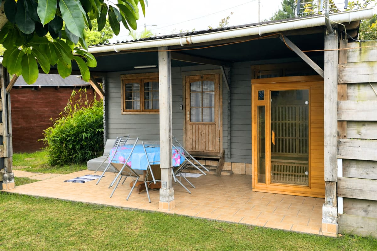 Mobil-home Le Scheflérra - Terrasse & Sauna - Wifi 