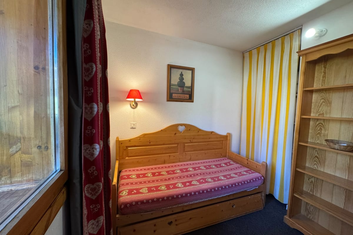Appartement T2 6 pers Risoul - Résidence Aldebaran - RDC avec balcon jardin 