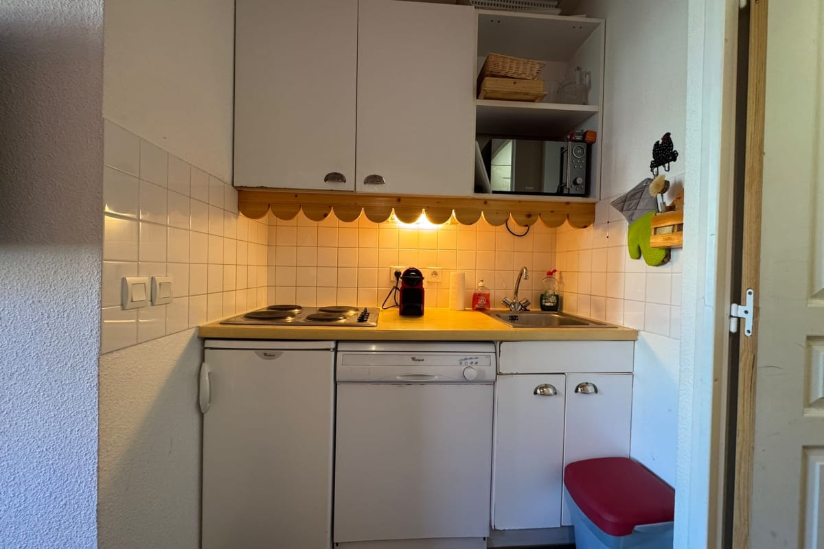 Immobilier T2 6 pers Risoul - Résidence Aldebaran - RDC avec balcon jardin  