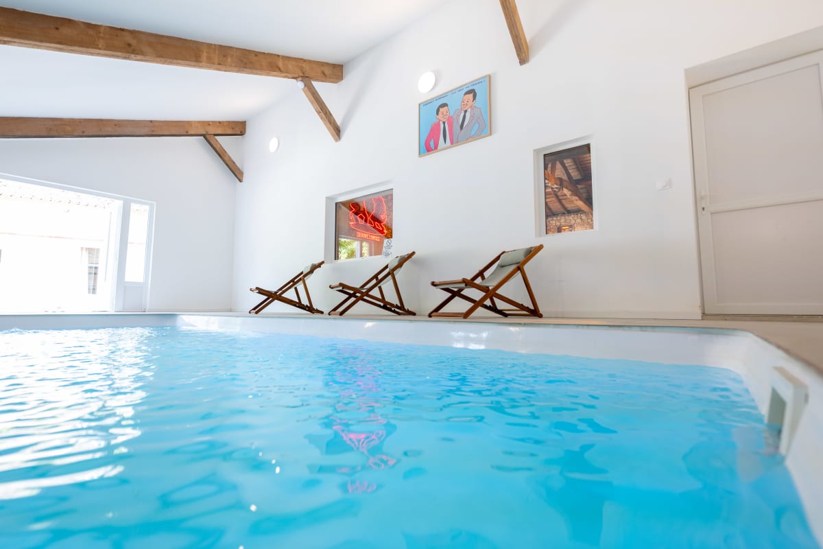  HousePark Duras 45 personnes | Padel, 2 piscines int./ext., vue sur les Pyr 