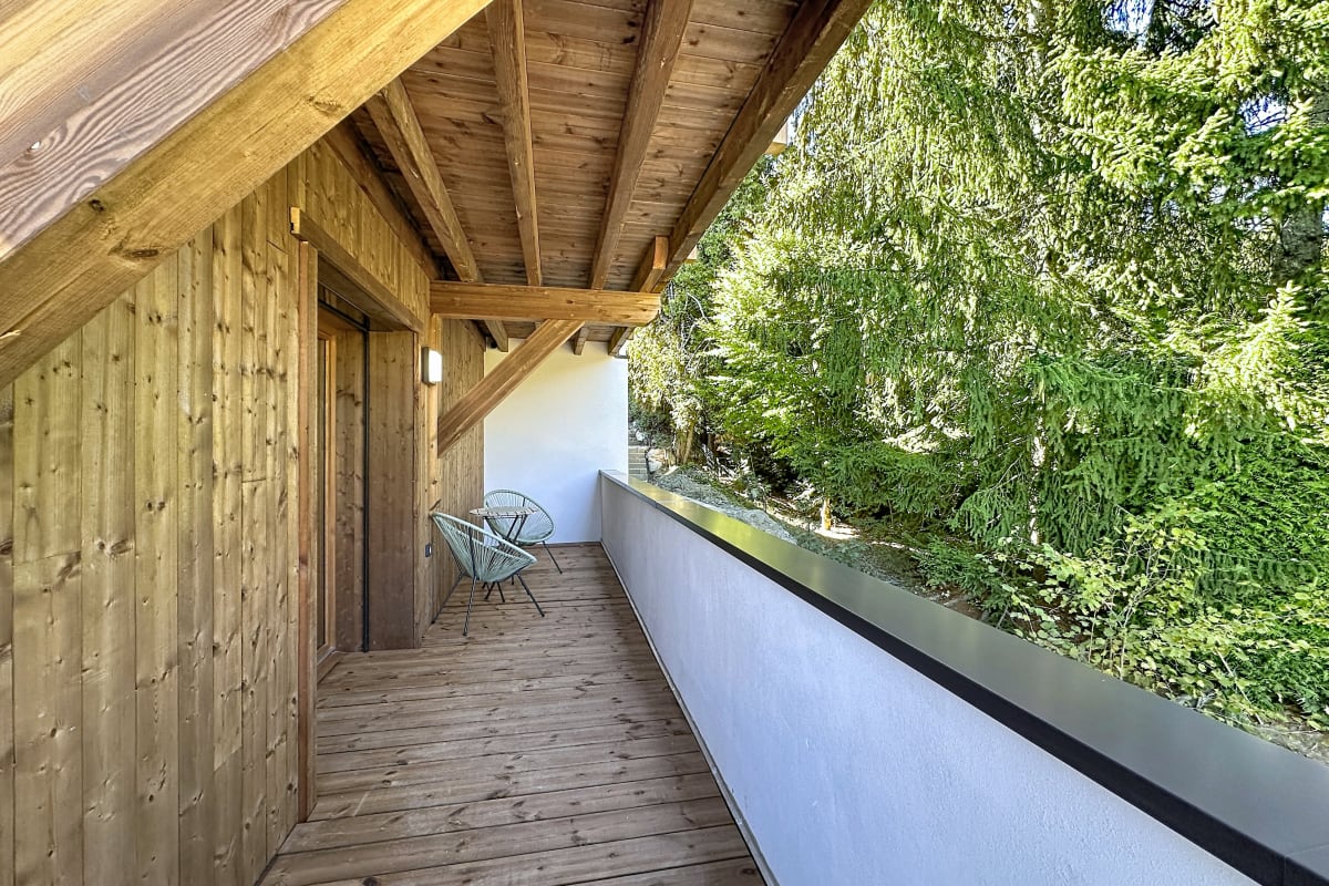 Appartement Studio Cosy avec Balcon & Vue Mont-Blanc 