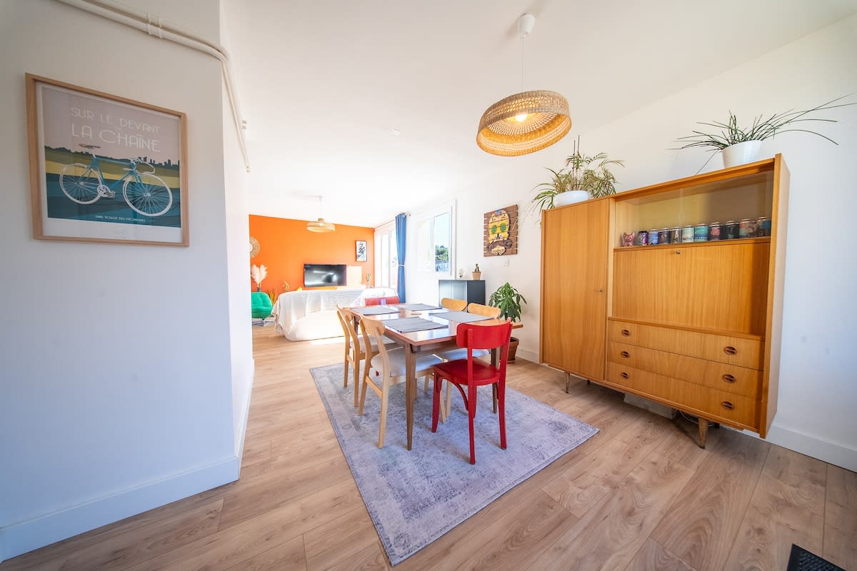 Immobilier Grand T4 design - Terrasse - Centre  