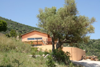 This villa is located there where the nature prevails