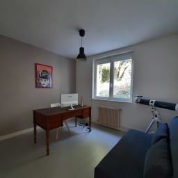 Bureau, chambre d'appoint