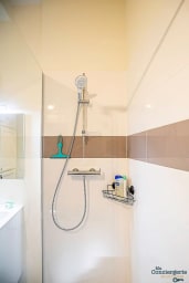 Salle d'eau avec douche moderne