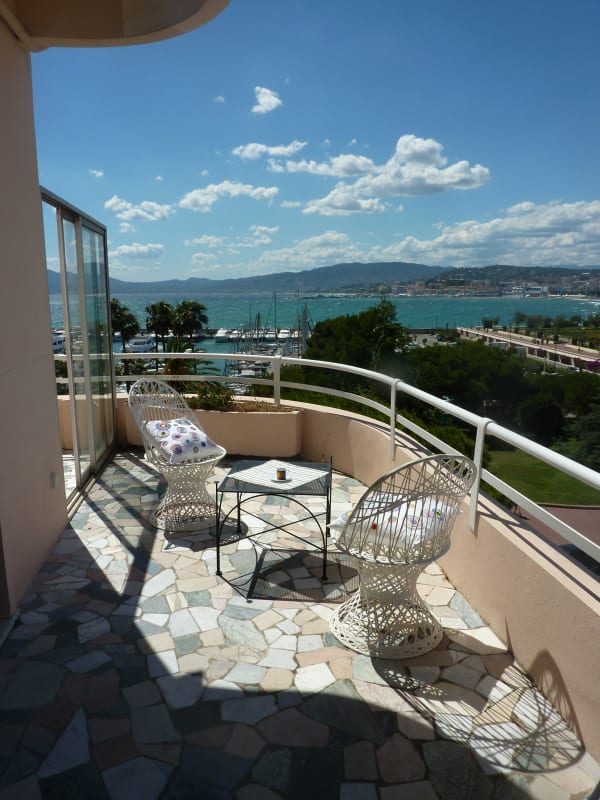 T2 Exceptionnel Double Terrasse Sur Port Canto