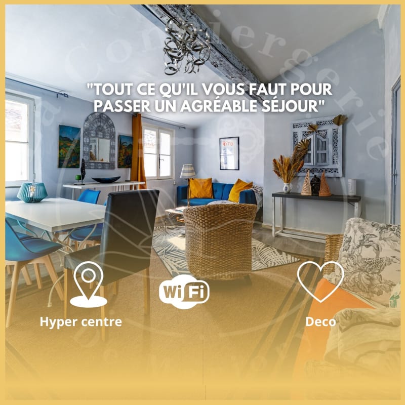 Duplex "L’unique" Hyper centre-proche gare-wifi