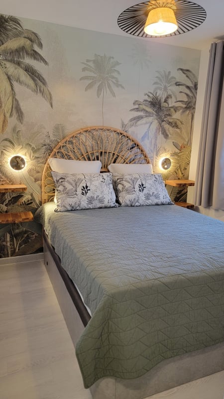  Appartement Tropical, à 2 pas des plages avec WIFI