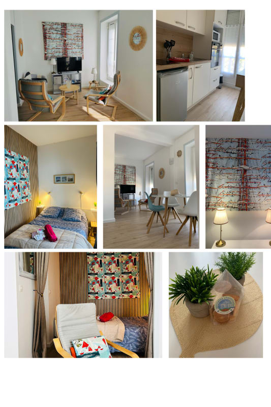 Appartement Le Thalassa Centre Rochefort, Idéal curiste, 2*