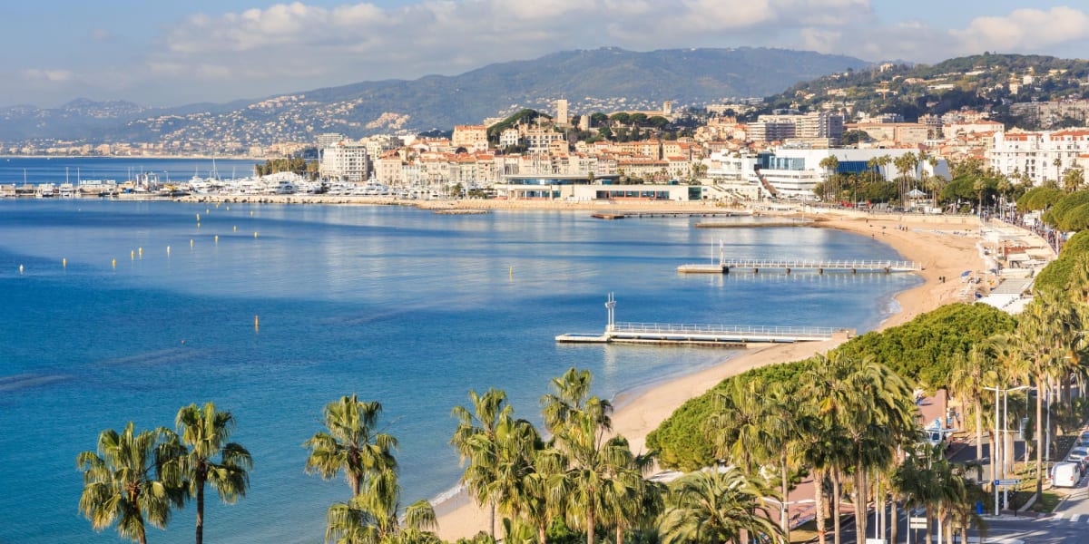  Studio face à la mer à Cannes la Bocca 