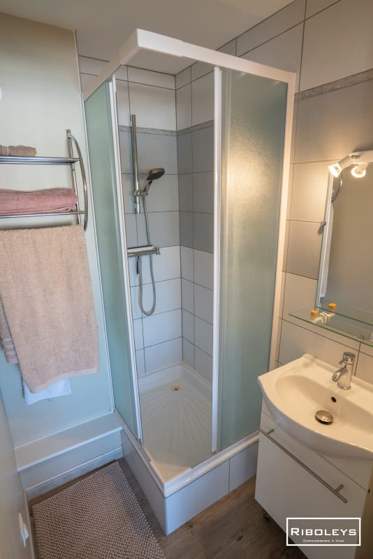 Immobilier Riboleys - T2 avec WIFI et clim à 300m de la mer  