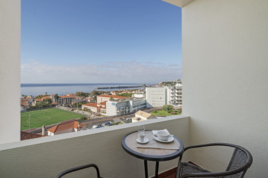 Vue du balcon.