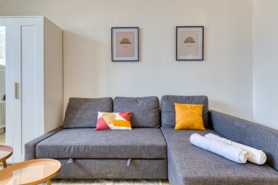 Espace détente avec TV 