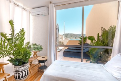 Vue depuis la chambre numéro 3 