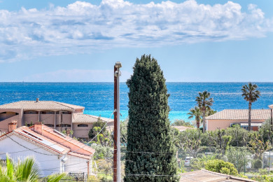 Vue mer depuis la terrasse