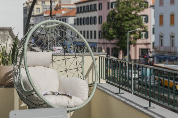Dans le centre de Funchal, la résidence Tanoeiros III