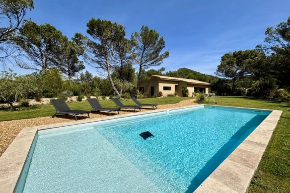 Villa Fanny, piscine avec vue panoramique