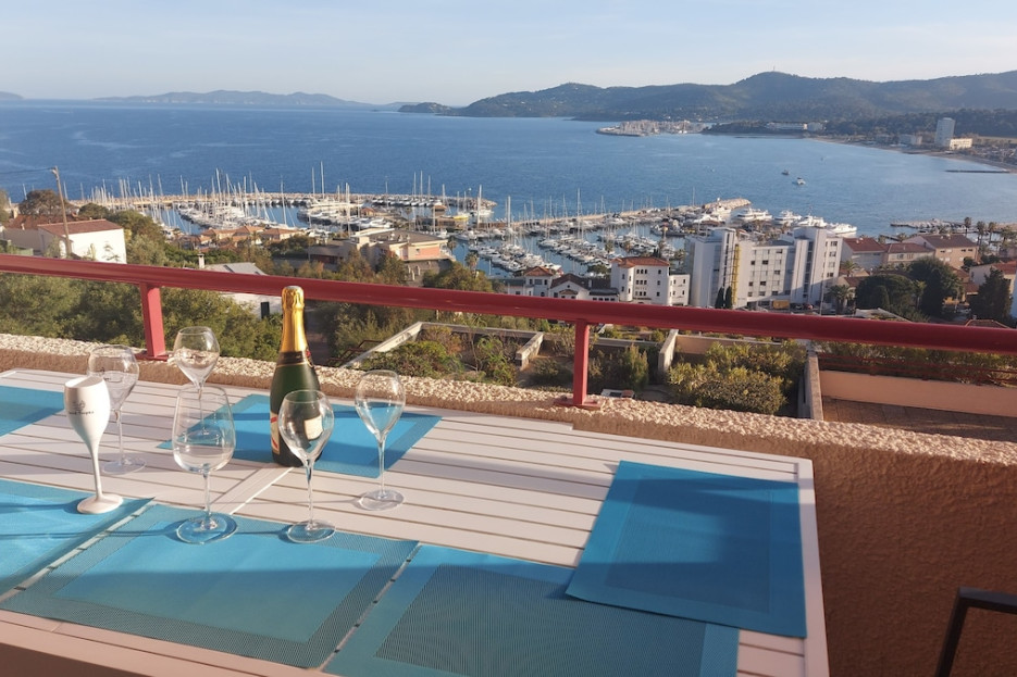 Vue depuis le balcon 