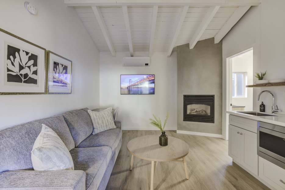 Cozy living room with plush seating for relaxation and gathering