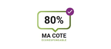 Ma Cote Responsable, score de 80 %