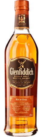 Glenfiddich 14 years Rich Oak Giftset 70cl