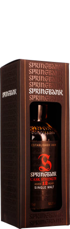Springbank 12 years Cask Strength 2014 70cl