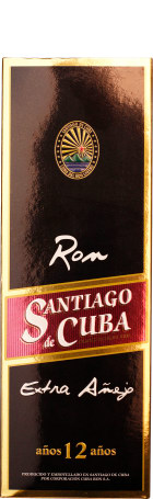 Santiago de Cuba 12anos Extra Anejo 70cl