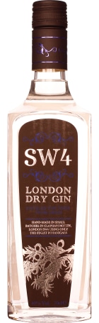 SW4 London Dry Gin 70cl