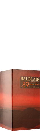 Balblair Vintage 1989 3rd Release Single Malt 70cl