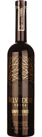 Belvedere Unfiltered 70cl