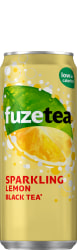 Fuze Tea Sparkling Black Tea blik