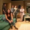 6. Left to Right NITZAN SHARRON as Tzachi, SAMANTHA SPIRO as Michelle, ALLAN CORDUNER as Danny, ALEXIS ZEGERMAN as Tammy, CAROLINE GRUBER as Rachel, BEN CAPLAN as Josh and JOHN BURGESS as Dave
