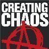 The cover of the novel, Creating Chaos