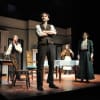 Paul Simpson (Joe Gascoigne), Alun Raglan (Luther Gascoigne), Diane Fletcher (Mrs Gascoigne), and Natalie Grady (Minnie Gascoigne) in DH Lawrence’s The Daughter-in-Law