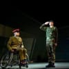 Anthony Andrews as Major Oscar Hadley and Joshua Miles as Private Edward Clark