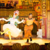 Robert Rees (Billy Goose), Amy Drew (Priscilla) and Terence Frisch (Mother Goose)