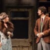 Judi Dench (Alice Liddell Hargreaves), and Ben Whishaw (Peter Llewelyn Davies)