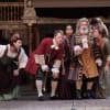 Richard Riddell as John, Amanda Wilkin as Hannah, Pip Donaghy as Betterton, Jessie Buckley as Kate and Peter Hamilton Dyer as Coridon
