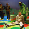 Nathan Morris as Ugly surrounded by the cast