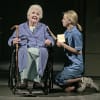 Stephanie Cole as Iris and Natalie Klamar as Gina