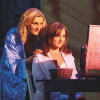 Sara Poyzer and Niamh Perry in Mamma Mia! international tour at Blackpool Opera House